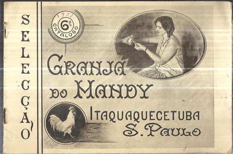 Capa do Catálogo da Granja do Mandy (1933)