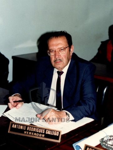 Vereador Antonio Rodrigues Gallego