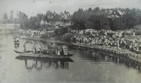 Desfile Aquático no Rio Tietê