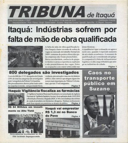 Capa - Ed.2027 - abril 2010