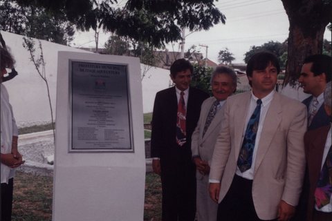 Inauguração da Praça da Biquinha
